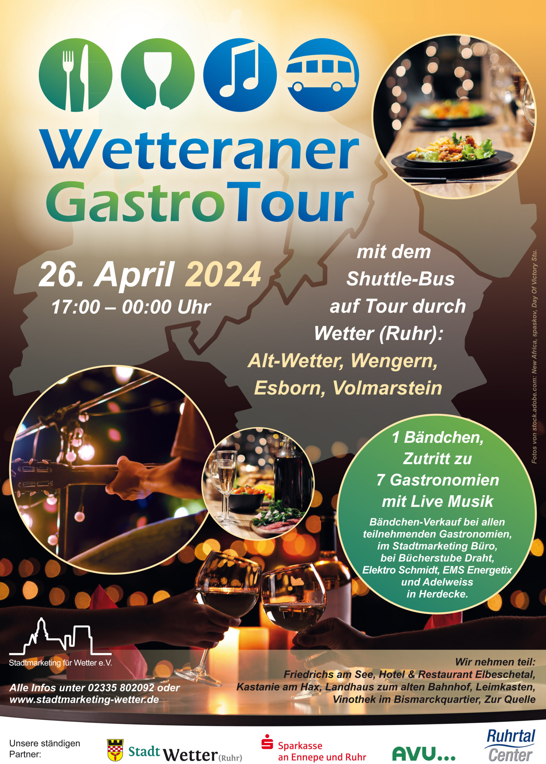 Plakat Gastro-Tour