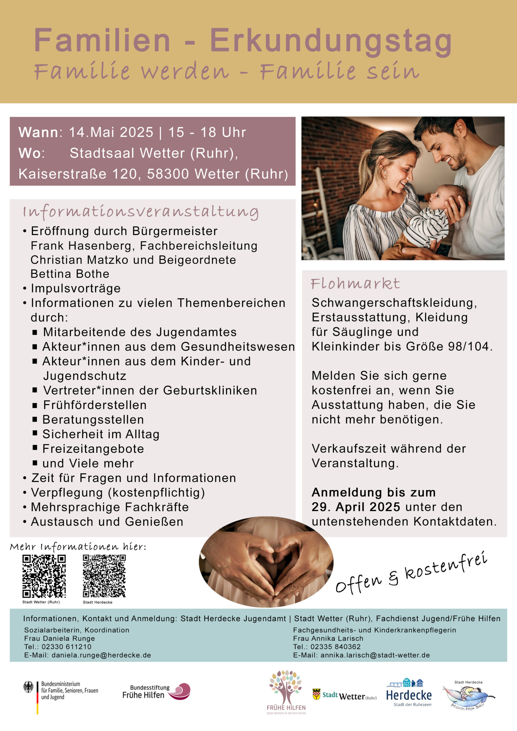 Plakat Familienerkundungstag