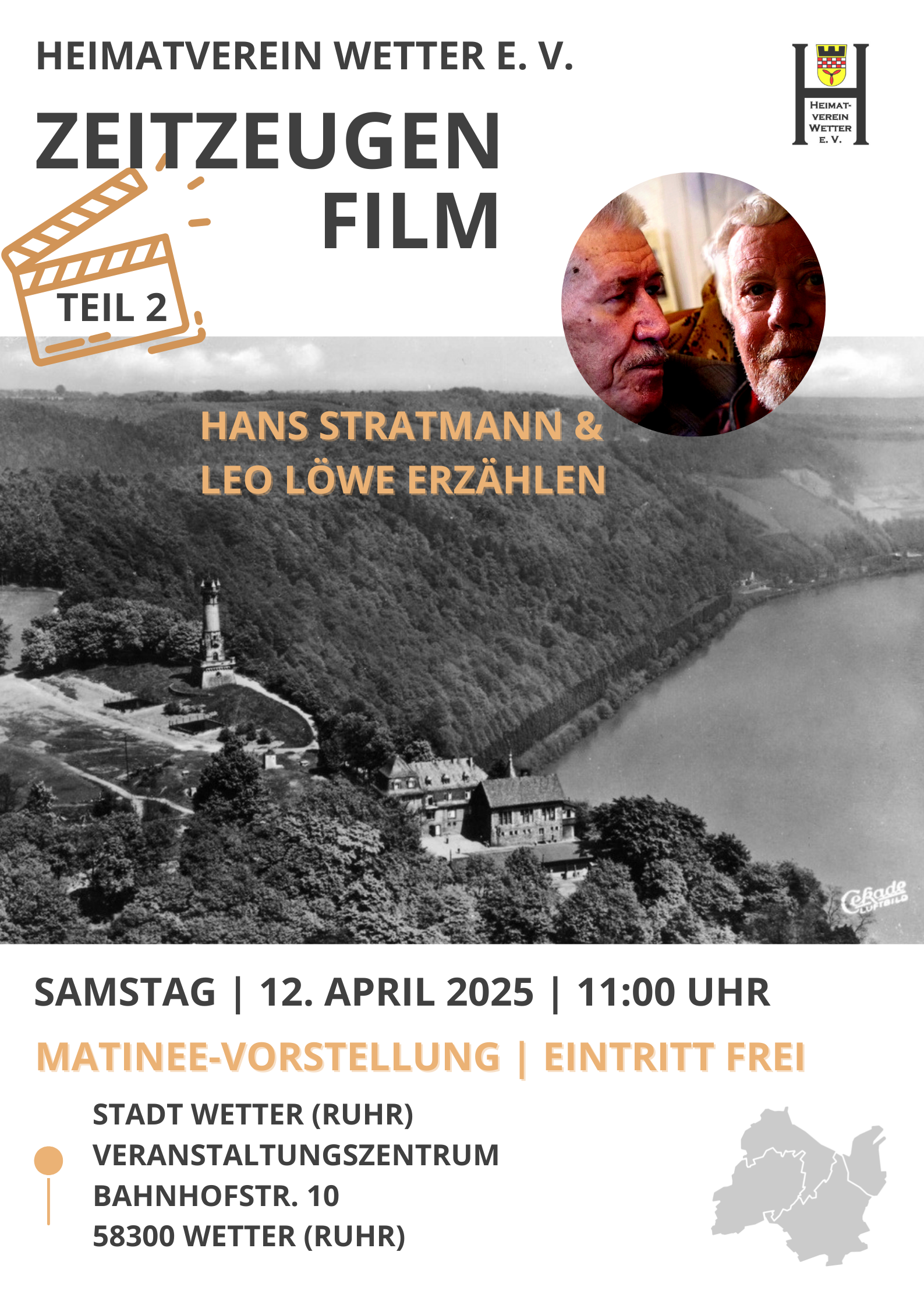Plakat Zeitzeugen Teil 2