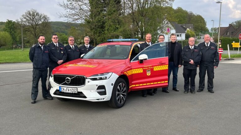 Neuer Kommandowagen für die Feuerwehr