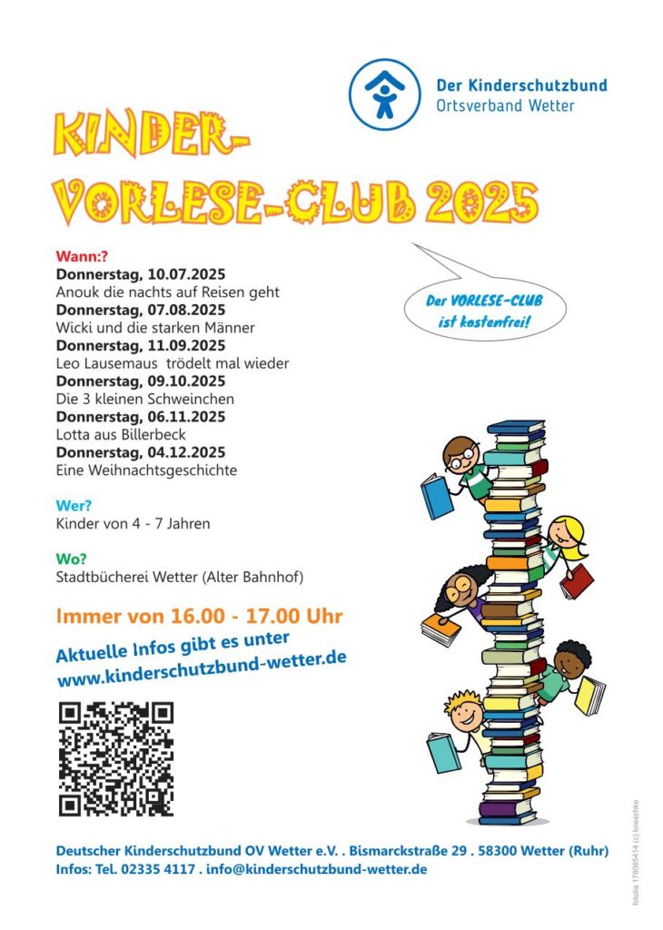 Kinder-Vorlese-Club 2025