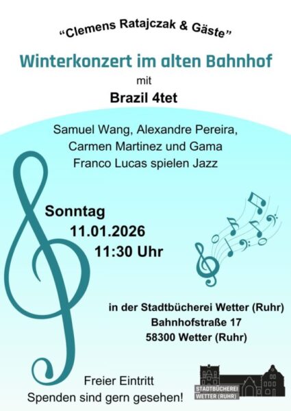 Winterkonzert im alten Bahnhof