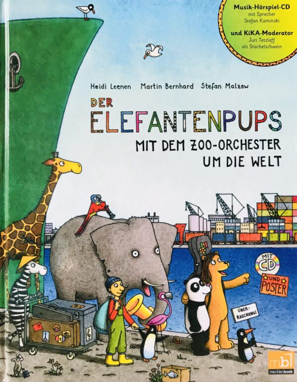 Lesung: „Buch der Elefantenpups – mit dem Zoo-Orchester um die Welt“ von Heidi Leenen