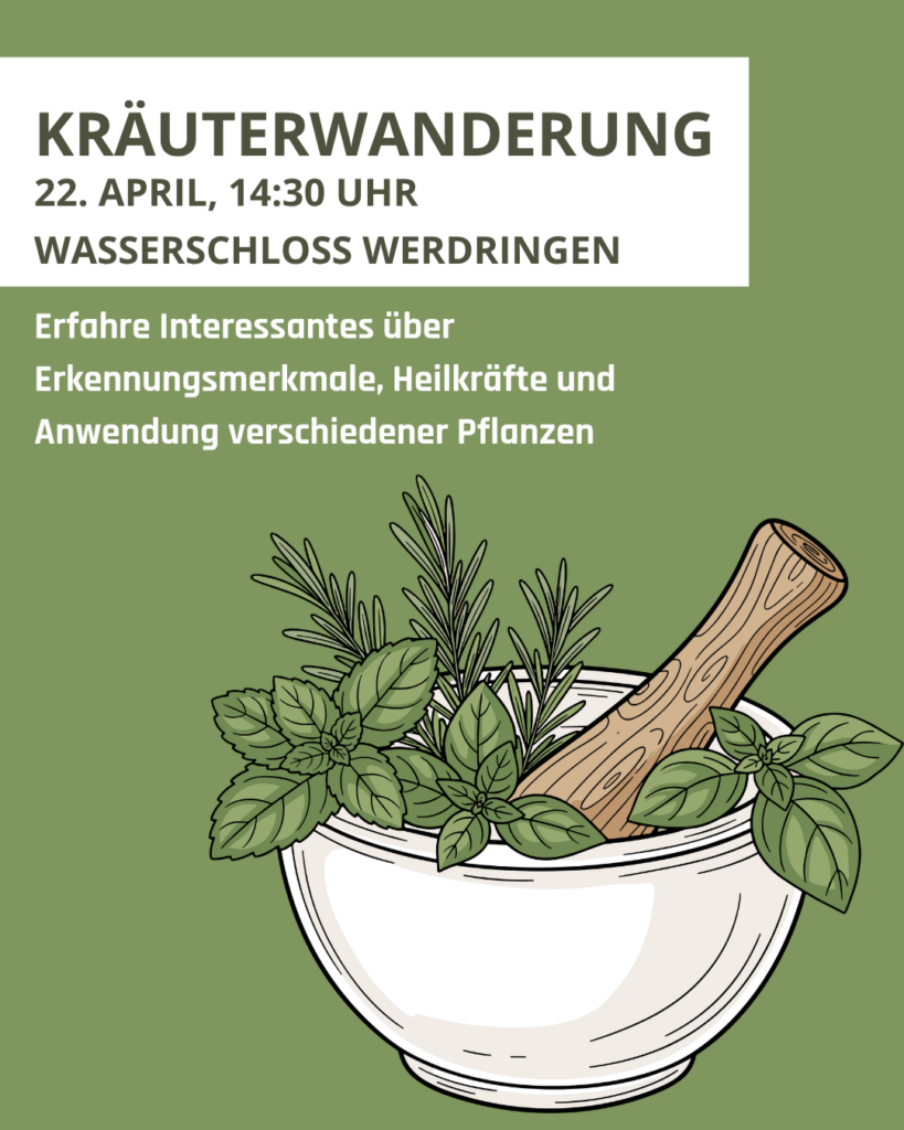 Kräuterwanderung am Wasserschloss Werdringen