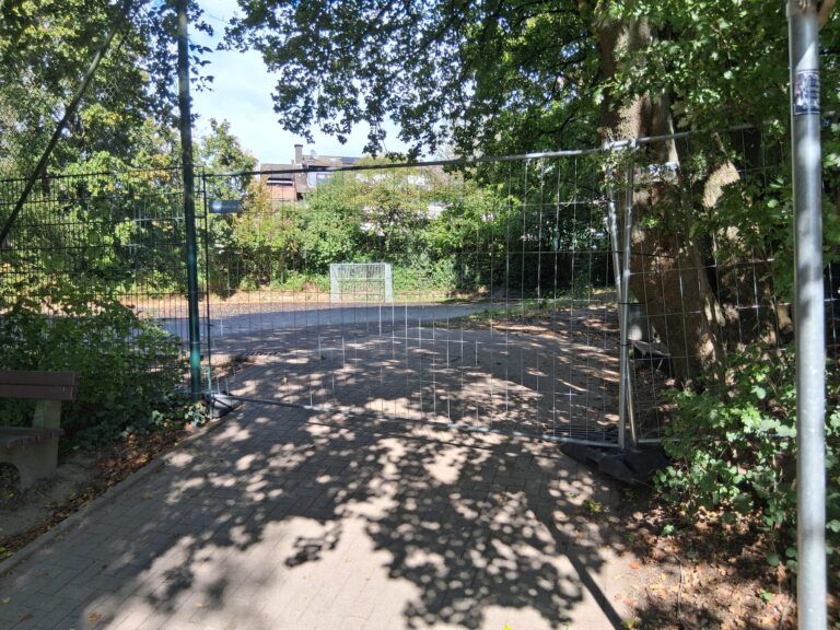 Bolzplatz Albringhausen gesperrt